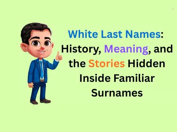 White Last Names
