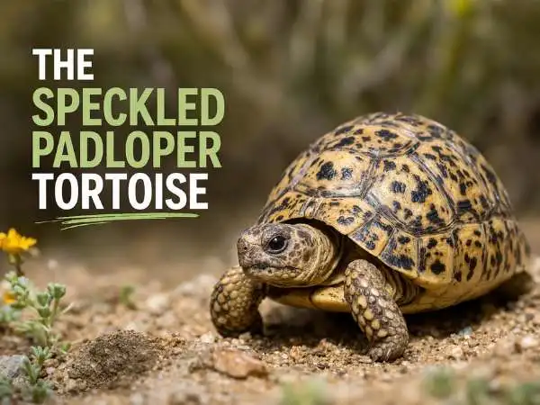 The Speckled Padloper Tortoise