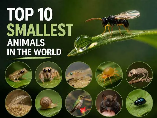 Top 10 Smallest Animals in the World